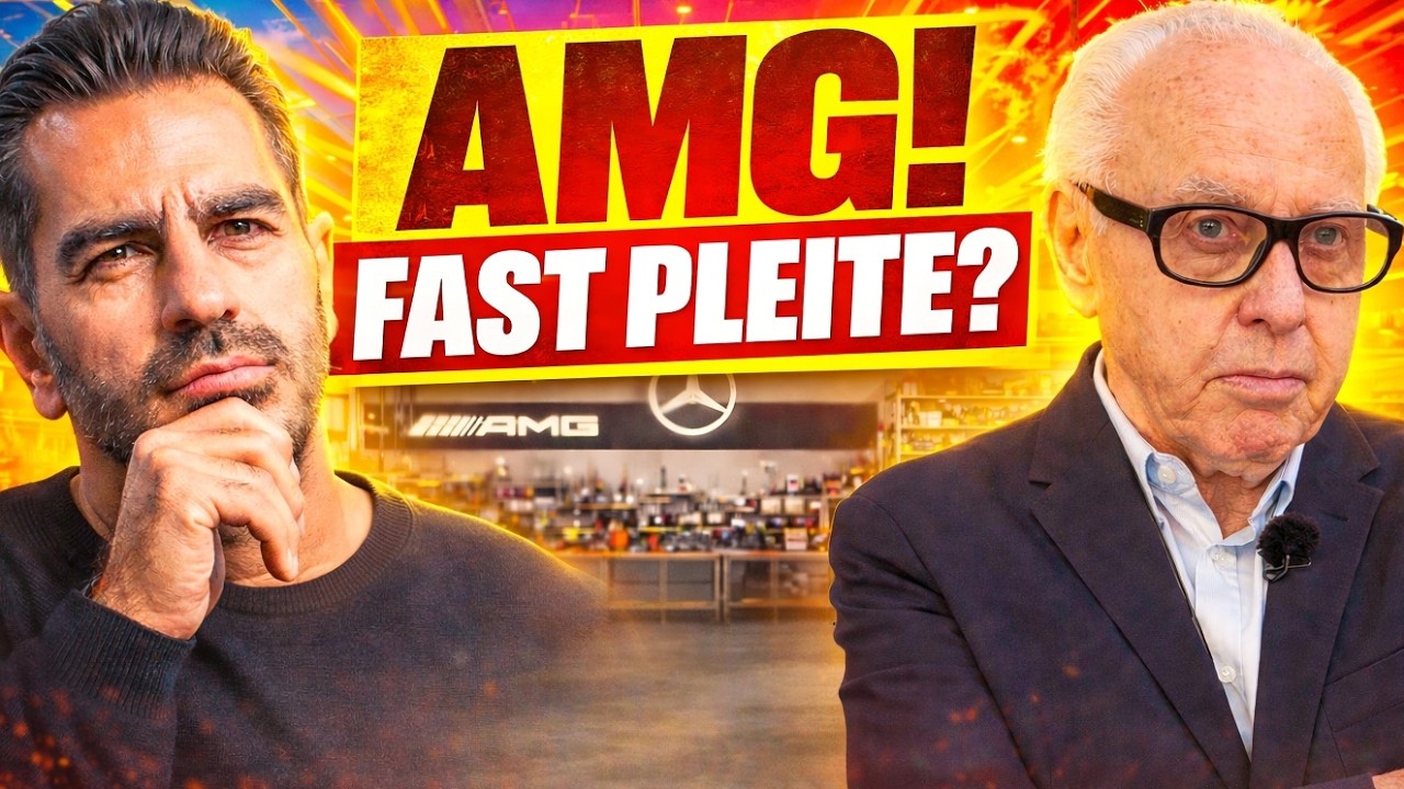 😱 AMG war fast pleite⁉️  Hans Werner Aufrecht erzählt die wahre Geschichte | Hamid Mossadegh #amg