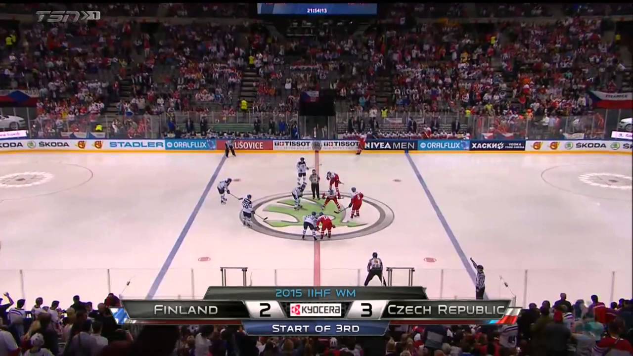 IIHF 2015 World Championship (Quarter Final) Finland vs. Czech Republic