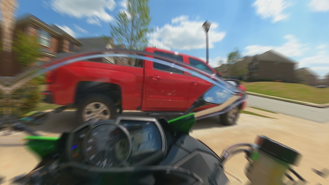 2020 Kawasaki ZX6R - DIY GoPro Mount