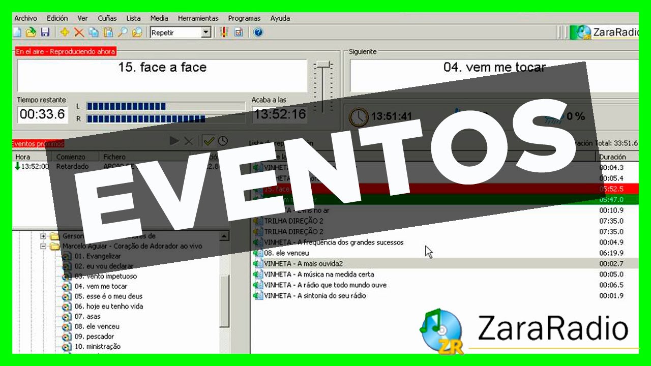 📡ACTIVAR Y PROGRAMAR EVENTOS EN ZARARADIO👌 // 🔴Programar Jingles,Programas,Spot Con ZARARADIO🔴 2021