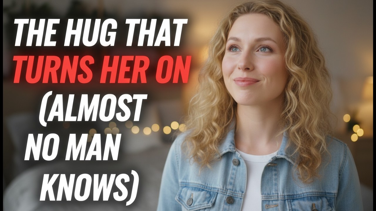When you go to hug a woman, NEVER do this