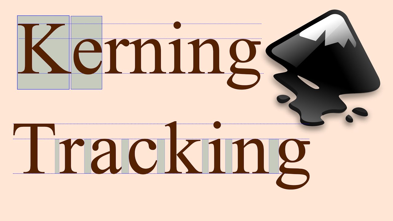 Cómo Hacer Kerning y Tracking en Inkscape