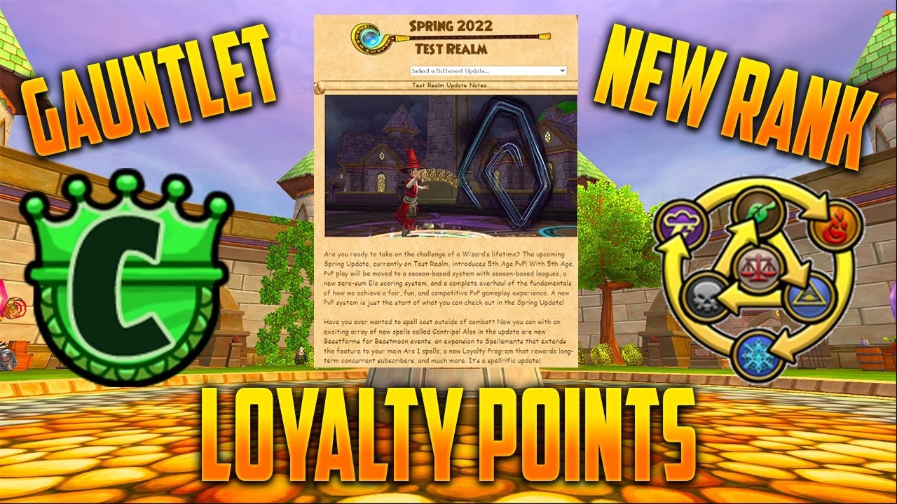 Wizard101:Test Realm Update Notes EXPLAINED!