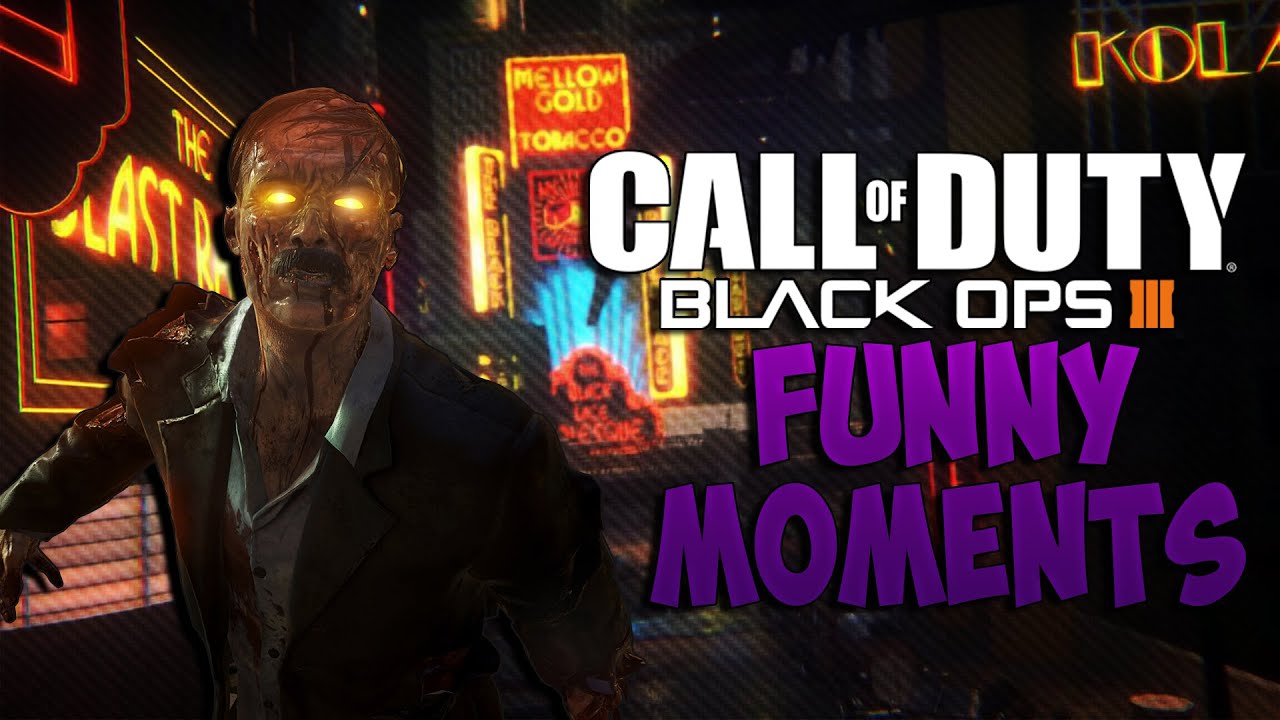 Black Ops 3 Zombies (Shadows of Evil Funny Moments)- Funny Voices, Meatballs, And More