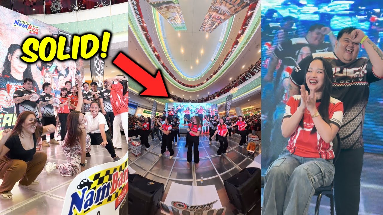 Mga naganap sa sm dasma mall tour #VinFPV