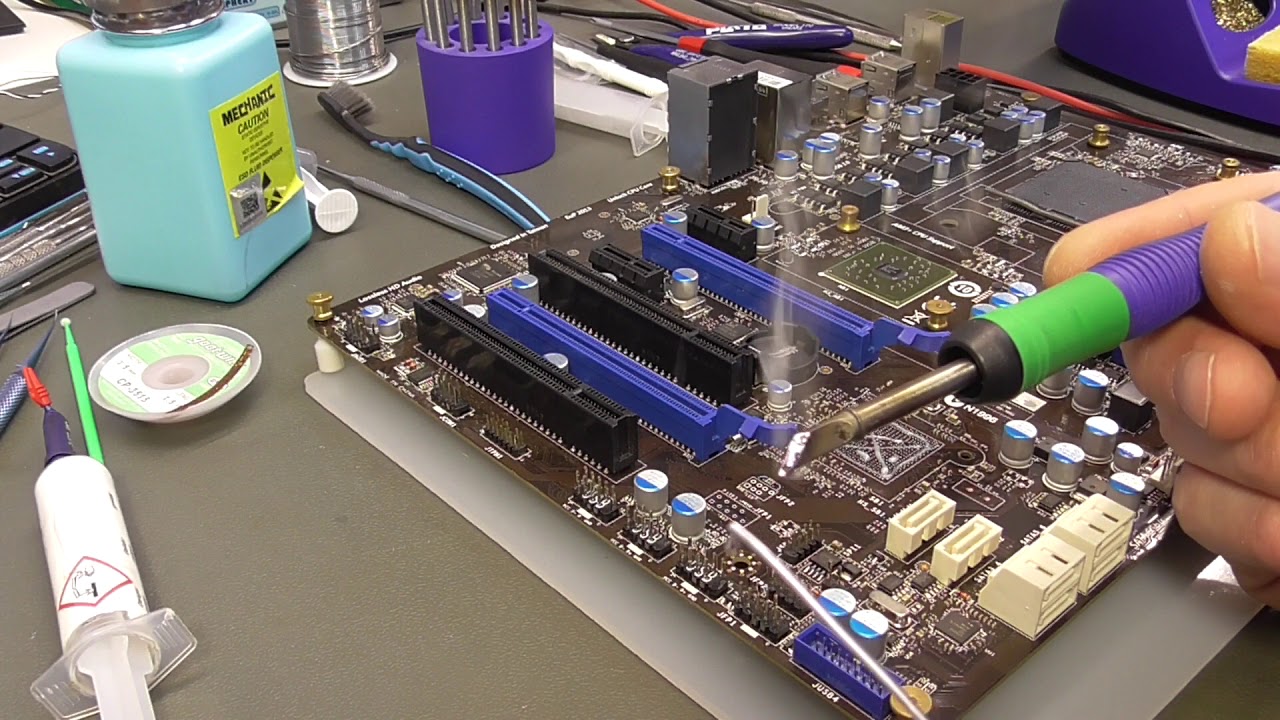 MSI 970A-G43. Устранение типовой неисправности.