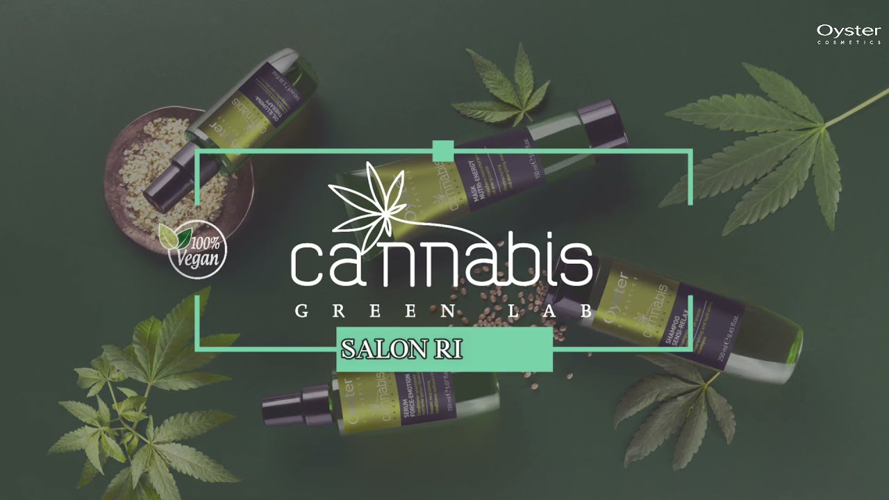 Oyster Cosmetics - Cannabis Green Lab, salon rituals - Ritual &ldquo;Madness&rdquo; Thin hair - EN