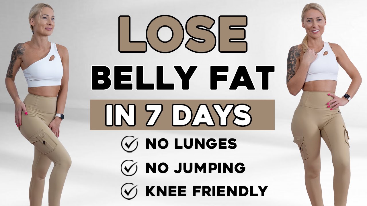 LOSE LOWER BELLY FAT in 7 Days🔥30 MIN Standing Abs Workout - No Repeat, No Lunge, No Jumping