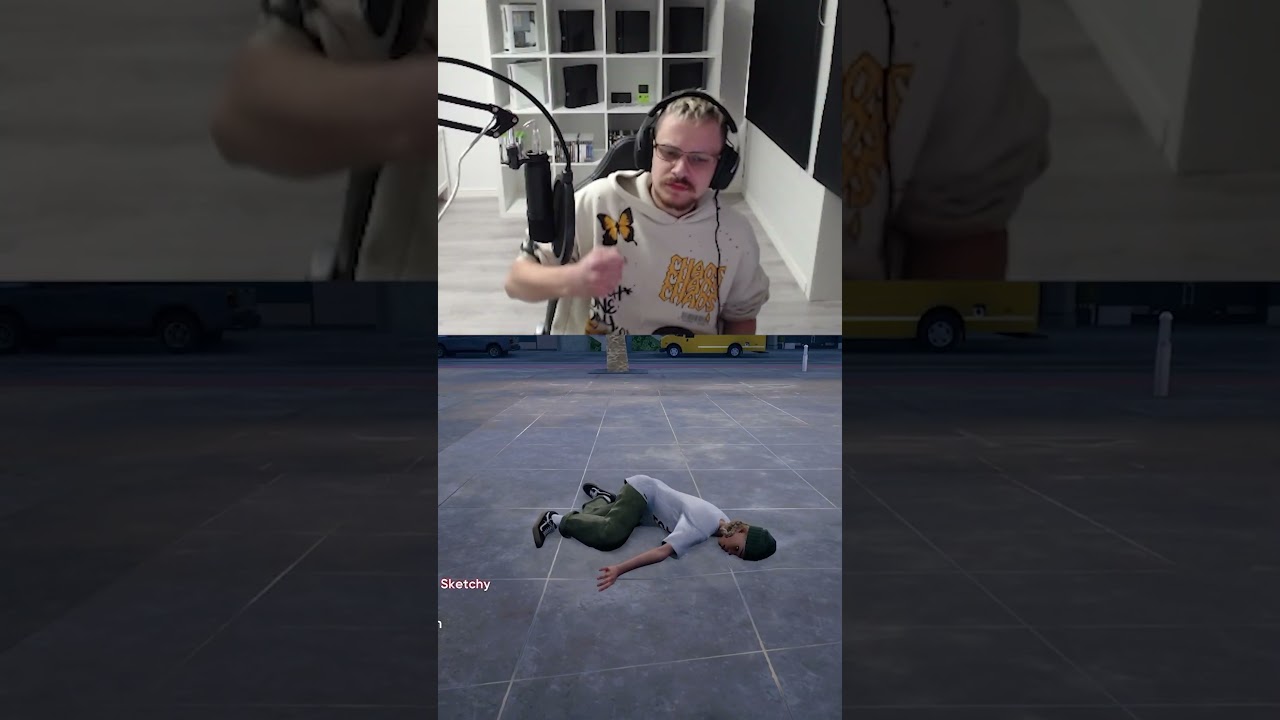 Czemu on sie denerwuje na Skate?