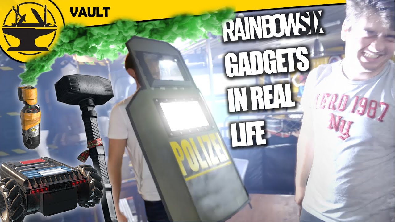 Rainbow Six Siege Weapons in Real Life! (Hacksmith Vault #4)