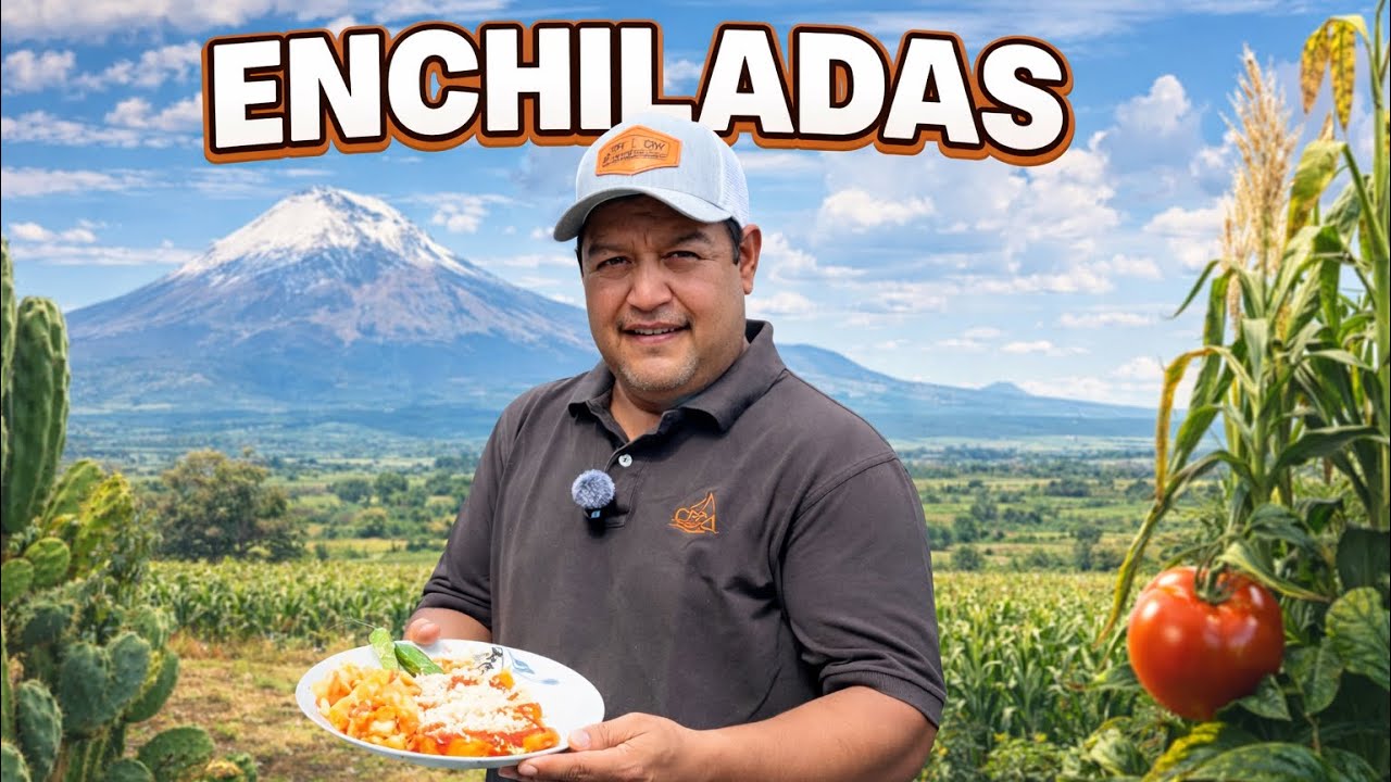 HACIENDO UNAS RICAS ENCHILADAS - COMIDA