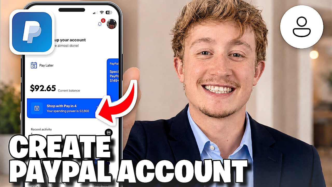 How To Create PayPal Account - For Beginners - Full Guide