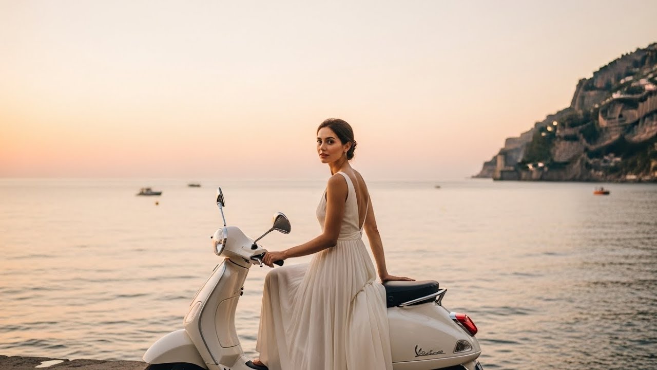 Relaxing Amalfi Coast Music 🎶 Golden Mediterranean Chill Vibes
