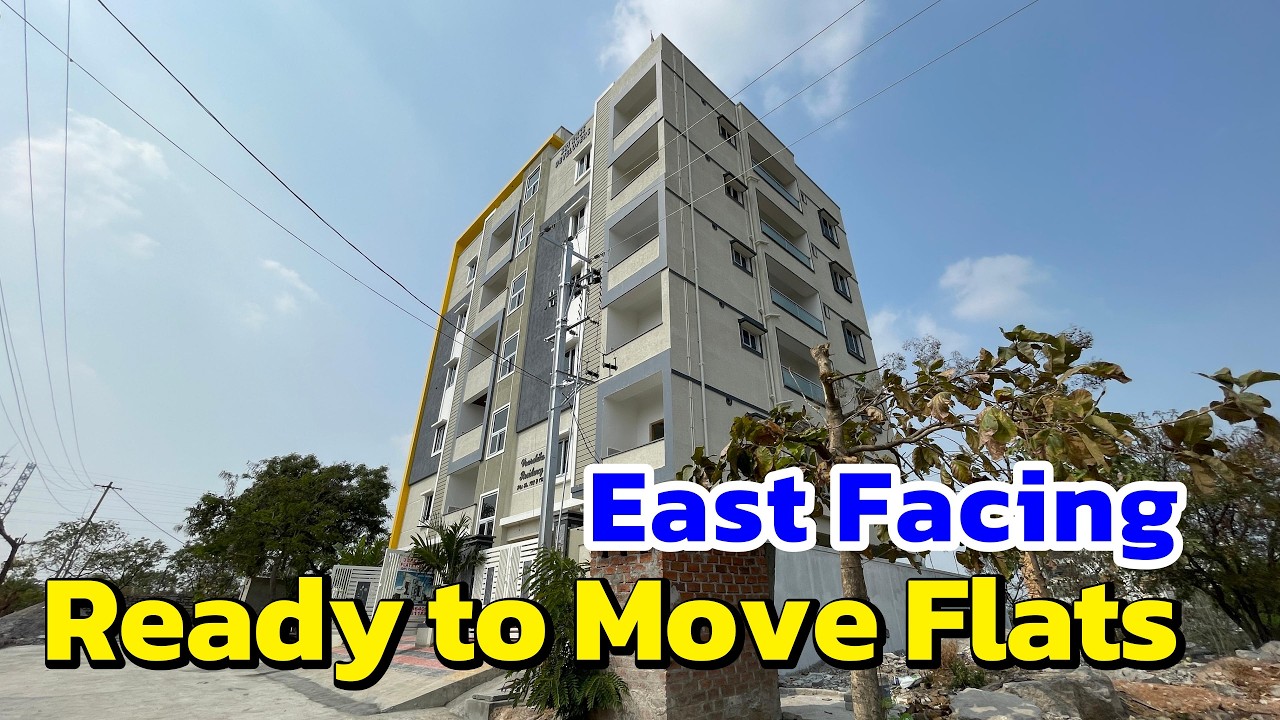 📞9505352763 - Brand New Flats for sale in Hyderabad -Ready To move East facing 3bhk flats for sale