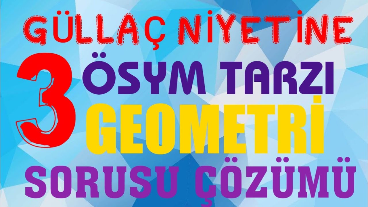 ÖSYM Tadında 3 Soru..