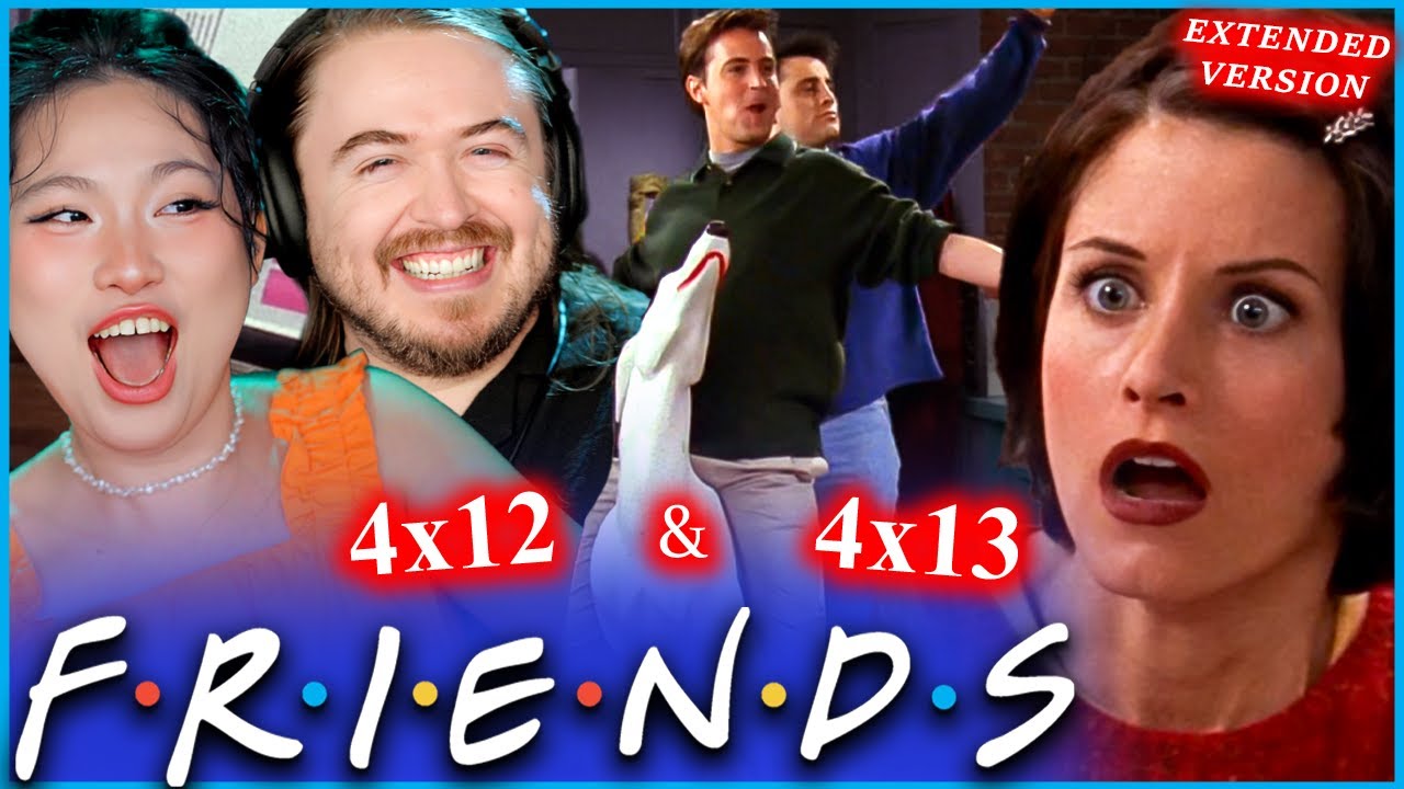 **УЛУЧШЕННАЯ ИГРА??!** Реакция друзей, 4 сезон, эпизоды 12 и 13: СМОТРЮ ВПЕРВЫЕ