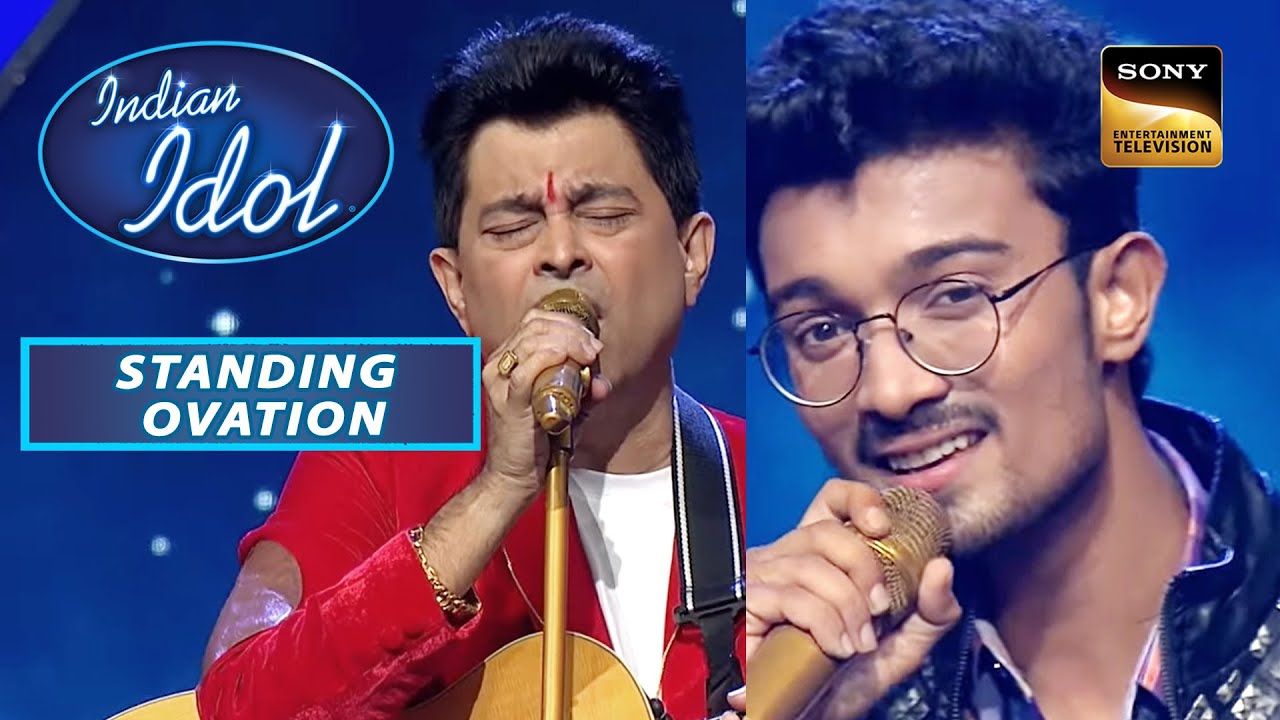 Jeet Ganguly के साथ Rishi ने Fantastically गाया 'Khamoshiyan' | Indian Idol S13 | Standing Ovation