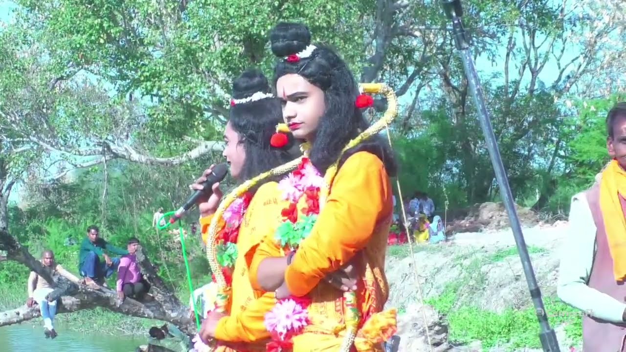 राम केवट संवाद तर्क वितर्क संवाद ।। केवट जी डॉ जीतेन्द्र शुक्ला जी रामलीला हरसुंडी