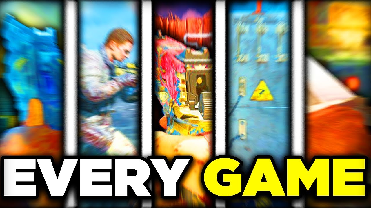 Beating A Different Challenge On EVERY Zombies Game
