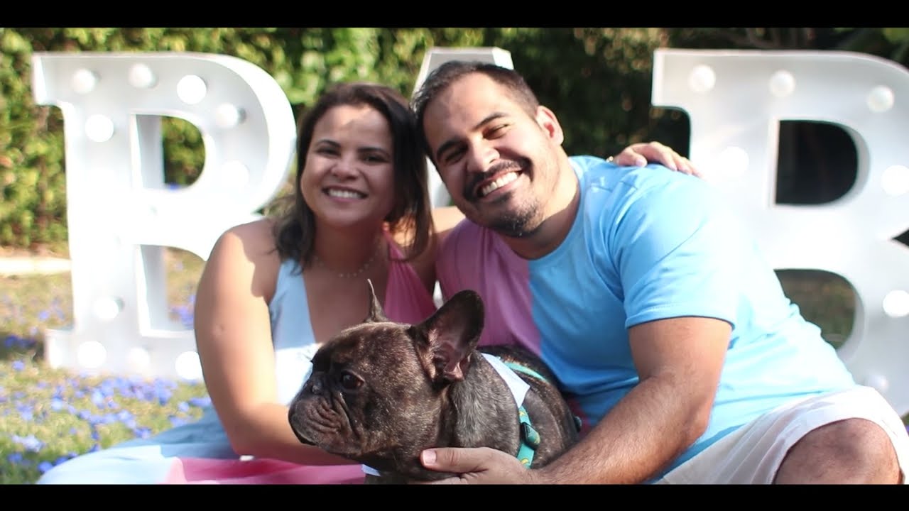 É menino ou menina? CHÁ REVELAÇÃO - Lívia e Anderson