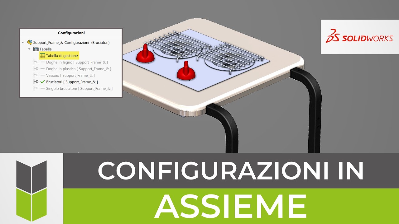 Configurazioni in assieme - SolidWorks