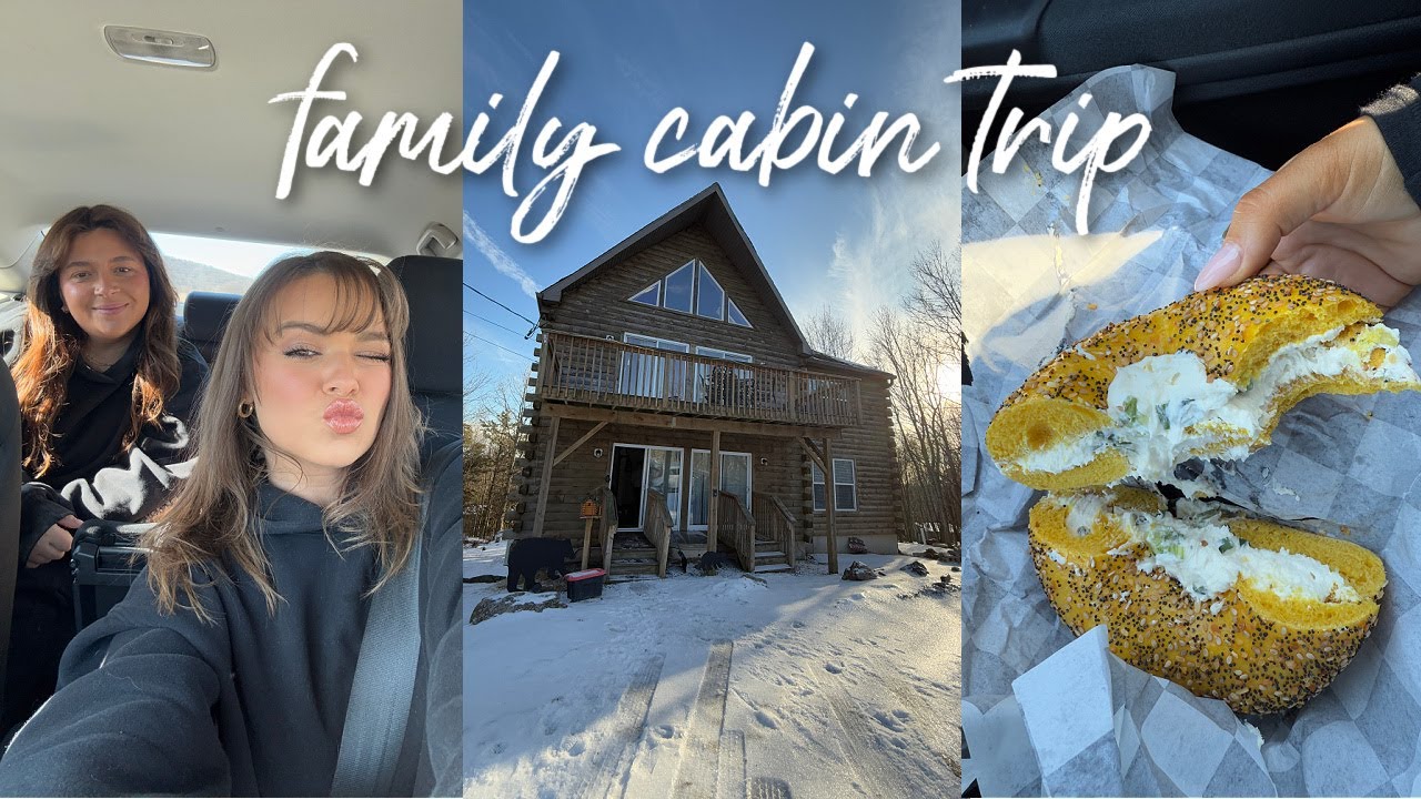 2025 FAMILY CABIN TRIP! hilarious moments, games & life updates ❄️