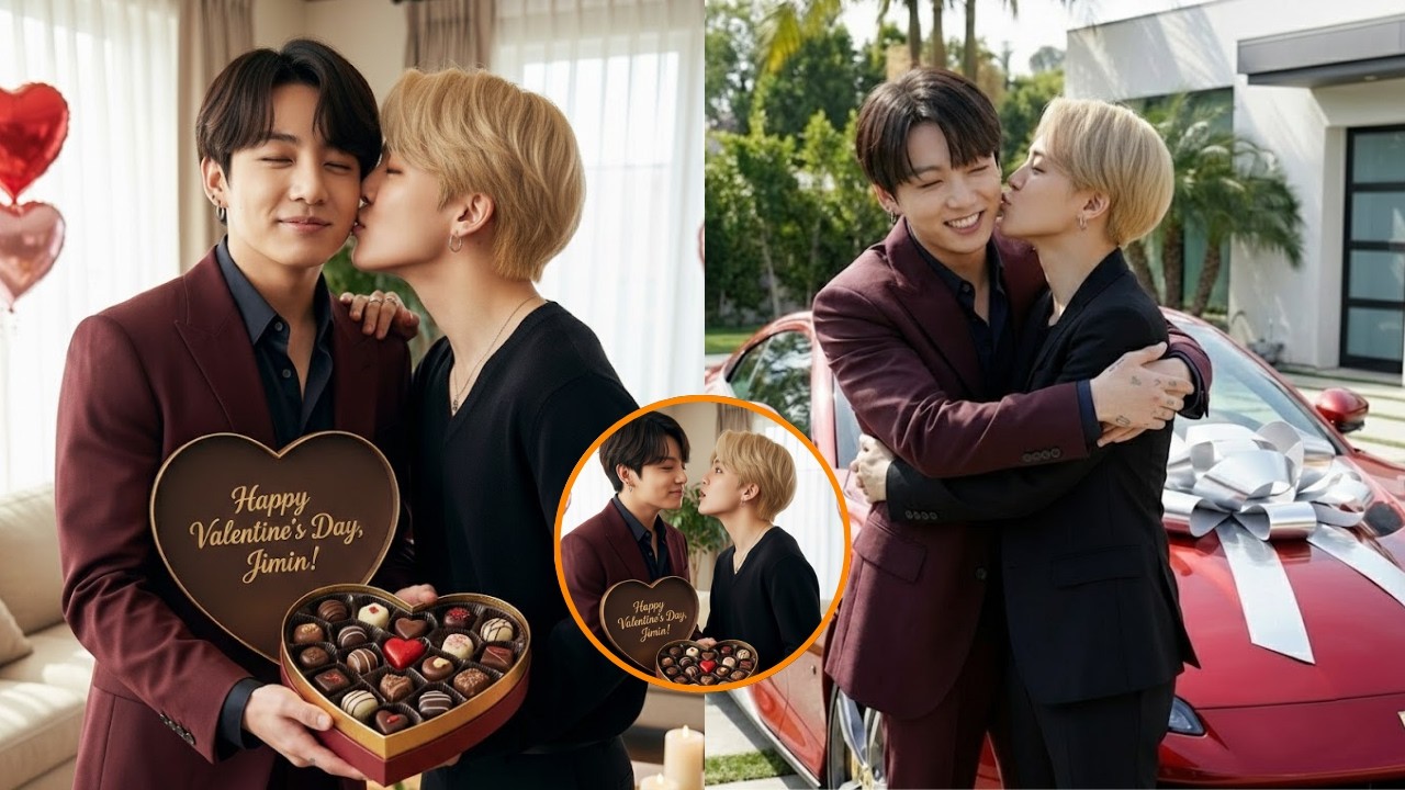 NO ONE EXPECTED THIS… Jimin KISSES Jungkook on Valentine’s Day After His Secret Surprise