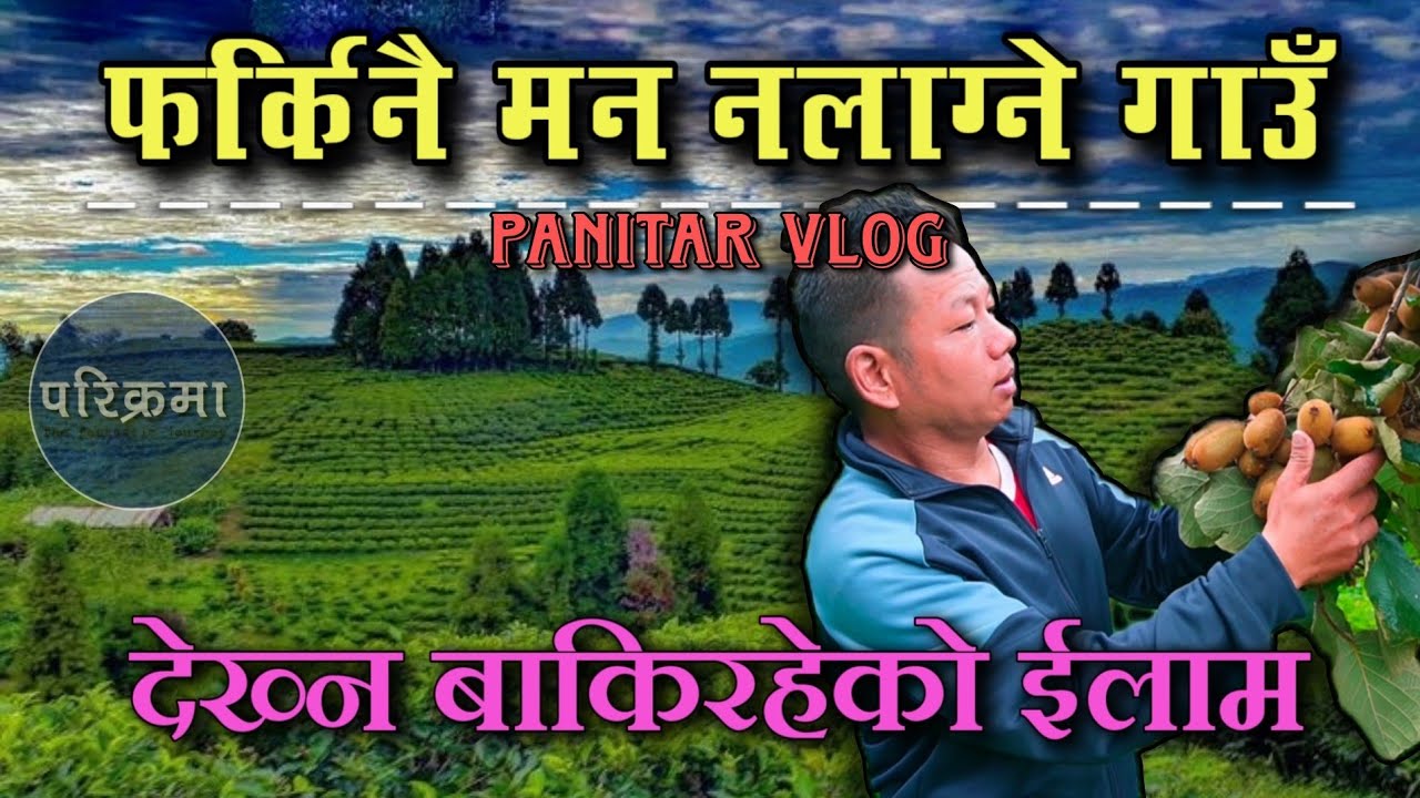 फर्किनै मन नलाग्ने ईलामको पानीटार | Panitar ilam  #parikrama