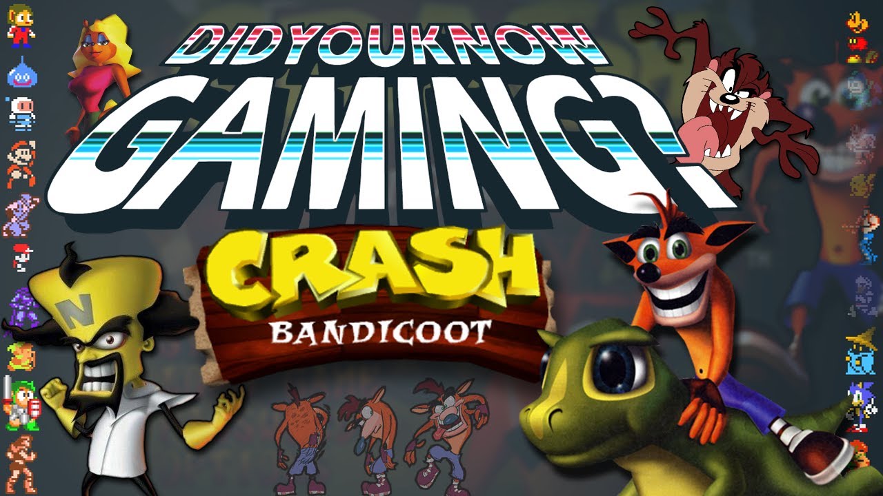[Old] Crash Bandicoot - Did You Know Gaming? Feat. Caddicarus