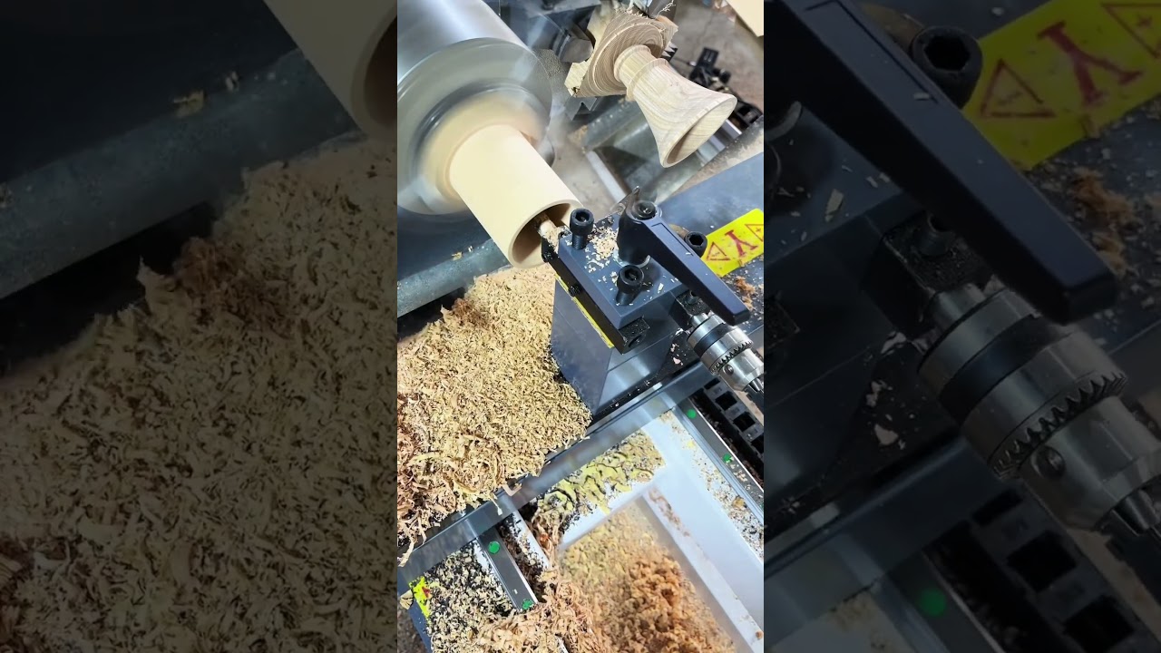 Horn turning mini cnc wood lathe