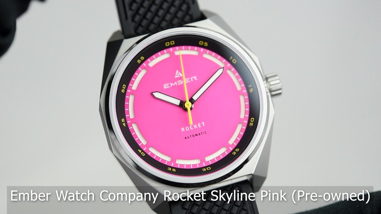 Ember Watch Company Rocket Skyline Pink (Pre-owned)