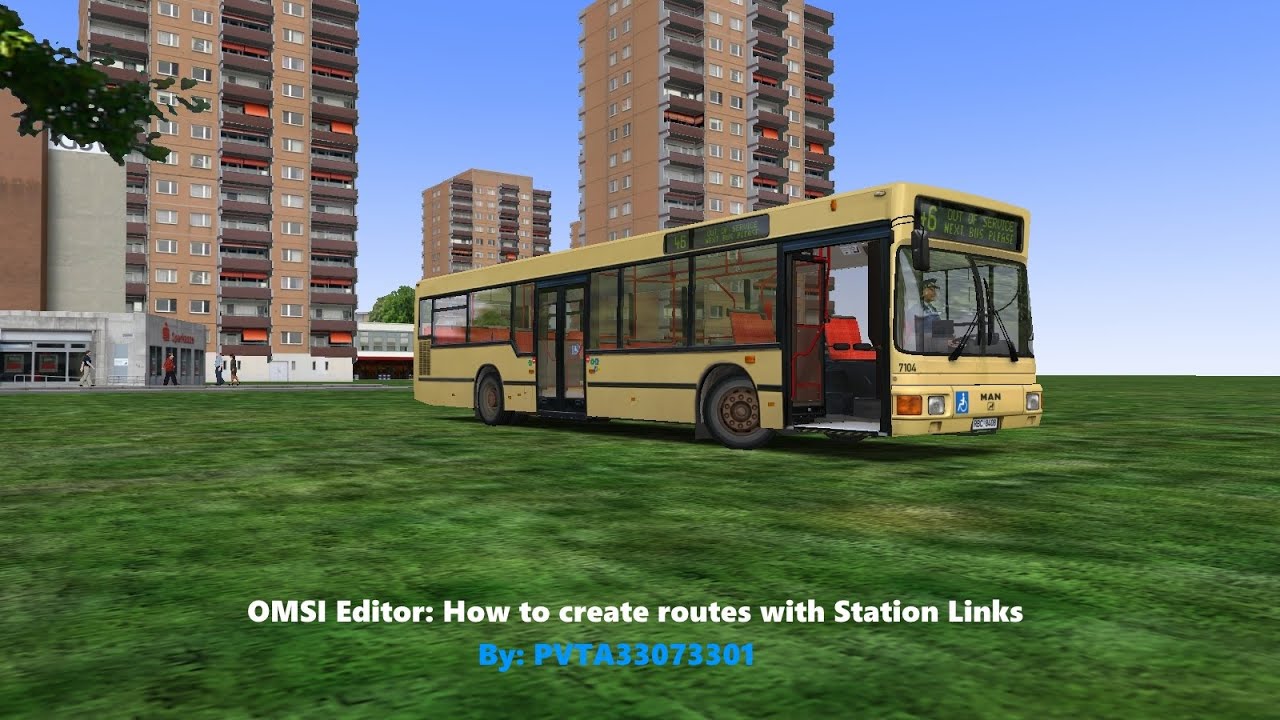 OMSI 2 Editor: How to create routes