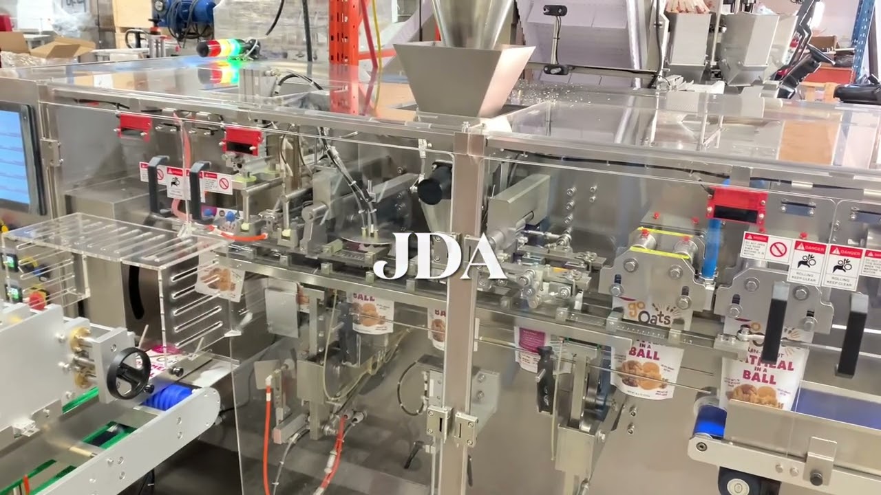 JDA Automatic Premade Pouch Bag Fill & Seal Machine USA Canada