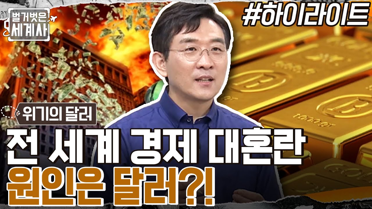달러가 전 세계의 경제 대혼란을 야기하다!! 미국 경제 위기의 전말.zip #highlight #벌거벗은세계사 EP.56