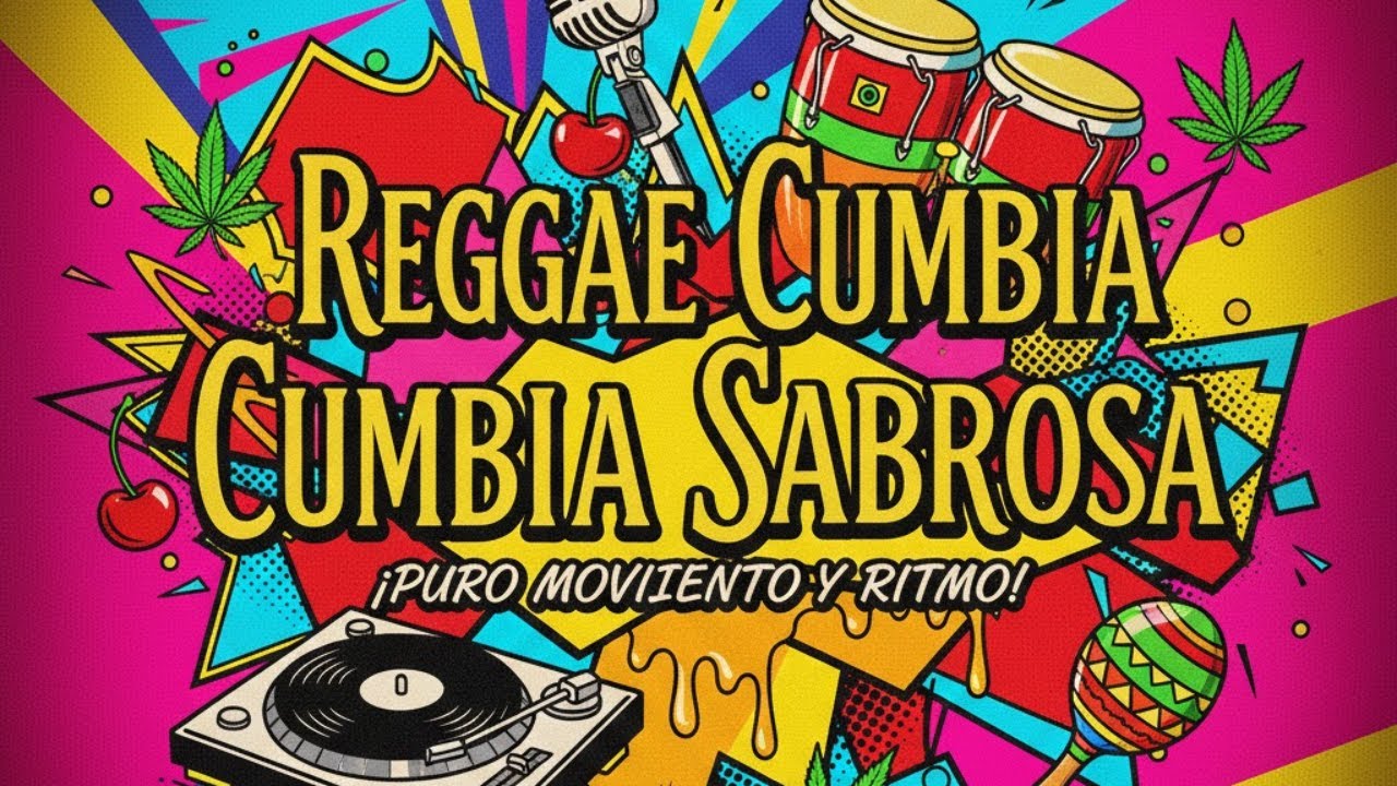 Reggae Cumbia Sabrosa | Groove Tropical Relajado para  Disfrutar 🌞🪘