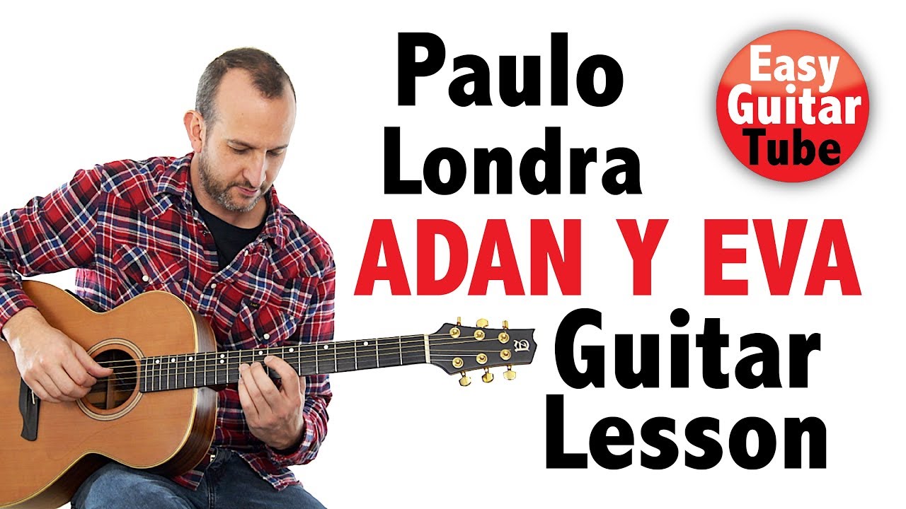 How to play Adan Y Eva by Paulo Londra // Easy guitar lesson + FREE TAB