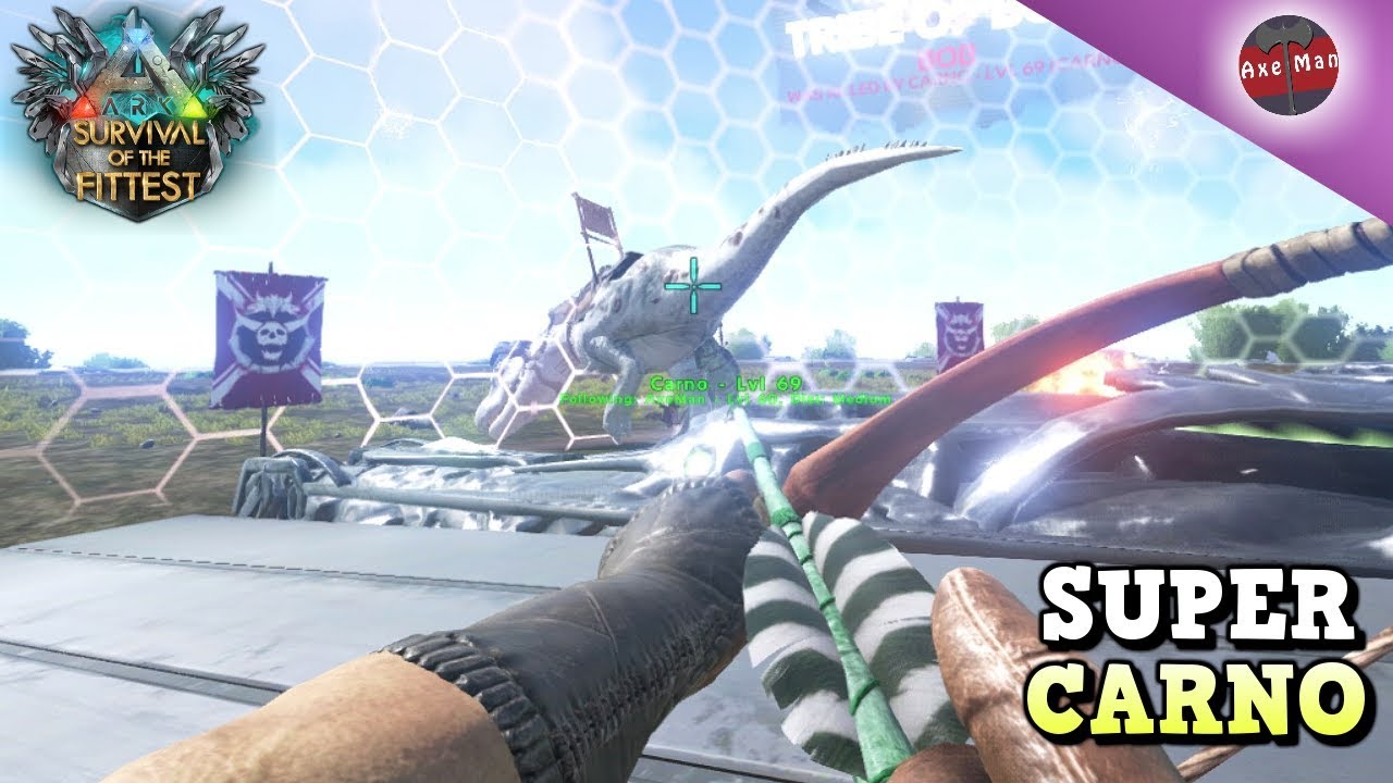 SUPER CARNO | ARK SURVIVAL OF THE FITTEST [SOTF GAMEPLAY]