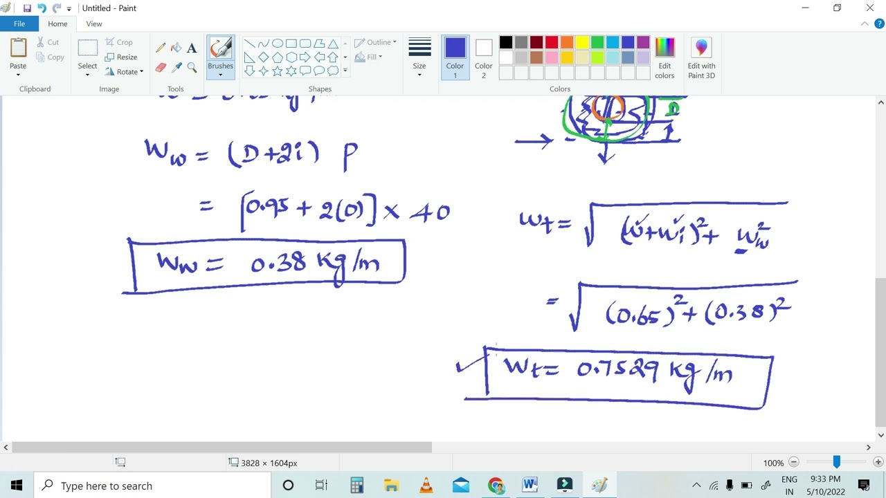 sag calculation problem#2
