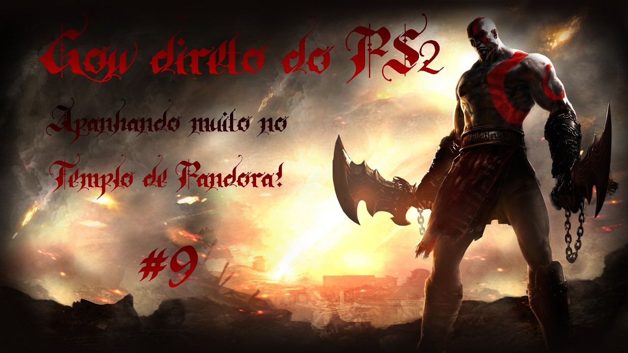 GOD OF WAR HARD Direto do PS2 #9 Morri 17 vezes em um vídeo!