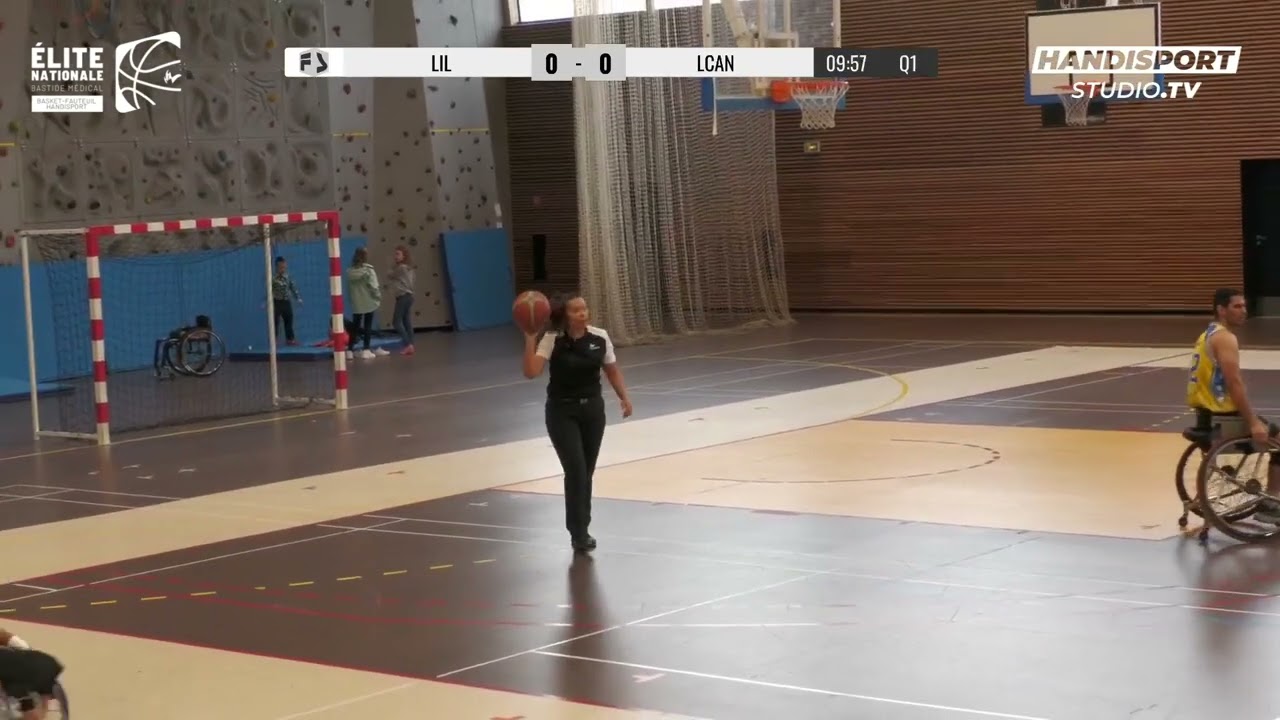BASKET FAUTEUIL ELITE NATIONALE BASTIDE M&Eacute;DICAL : LILLE VS HORNETS LE CANNET 24-09-2022