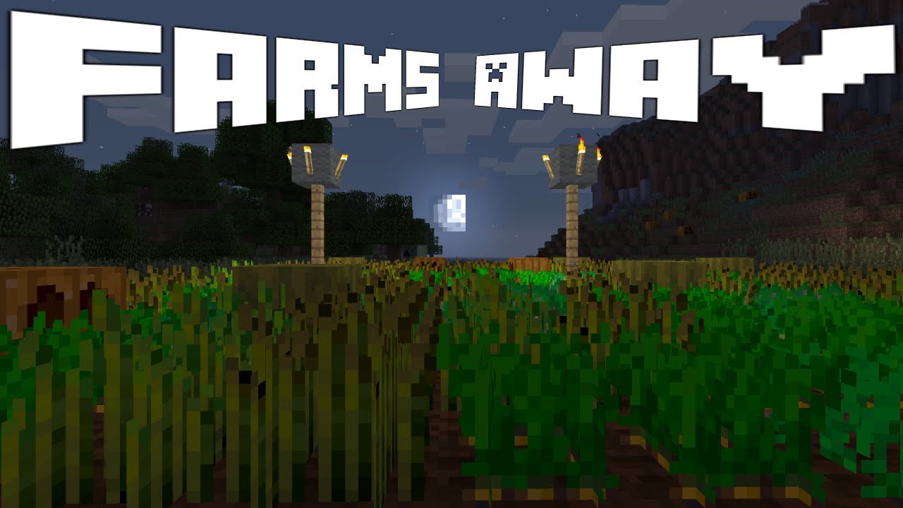 the 1st farm in Minecraft XBOX ONE EDITION 