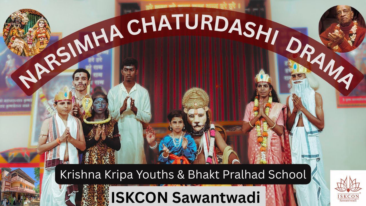 Narsimha Chaturdashi🌸 Drama played by ISKCON Sawantwadi Youth Group