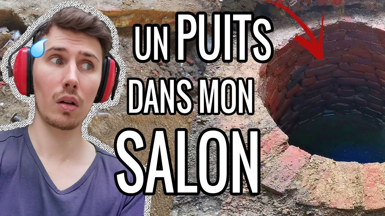 Je DECOUVRE un PUITS dans le SALON ! (et ça fait flipper) [EP 16]