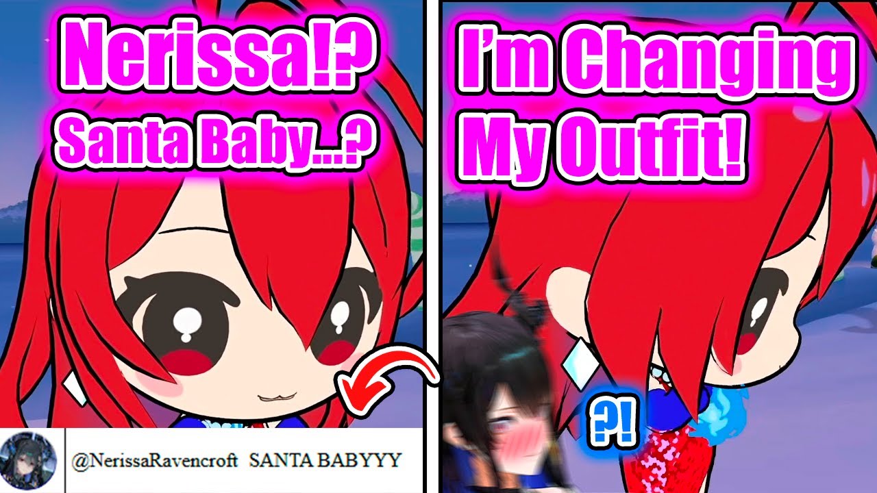 Nerissa Opens Liz’s Stream, Makes Her Sing Santa Baby, and Change Outfits for Her
