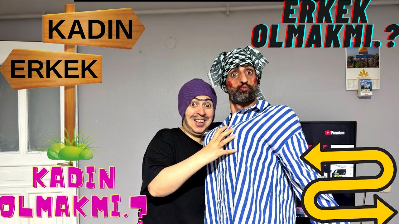 24 SAAT BOYUNCA YER DEĞİŞTİRDİK ! ROLLER DEĞİŞİYOR #6 KADINMI ERKEKMİ.!!???