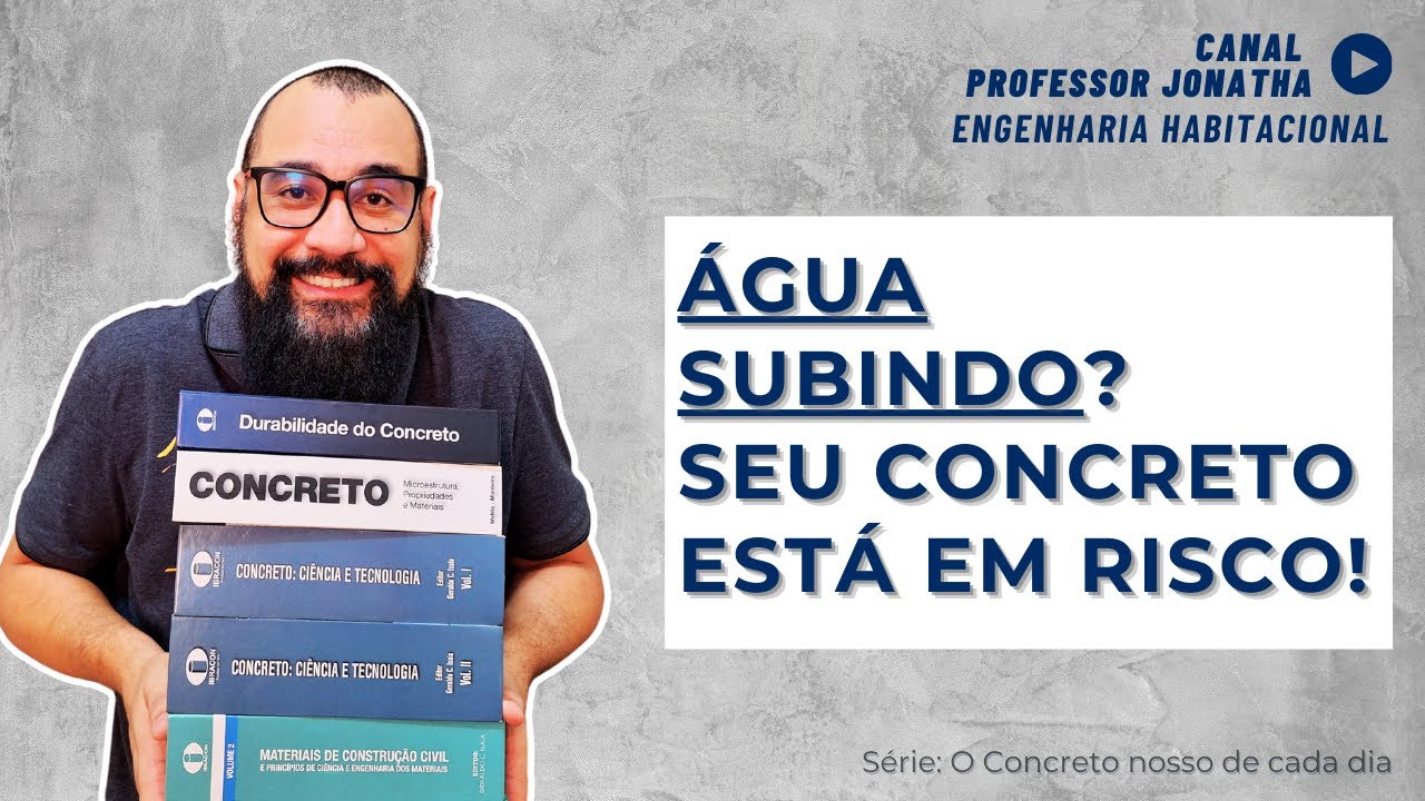 Água Subindo no Concreto? Entenda a Exsudação e Seus Riscos! 🚨