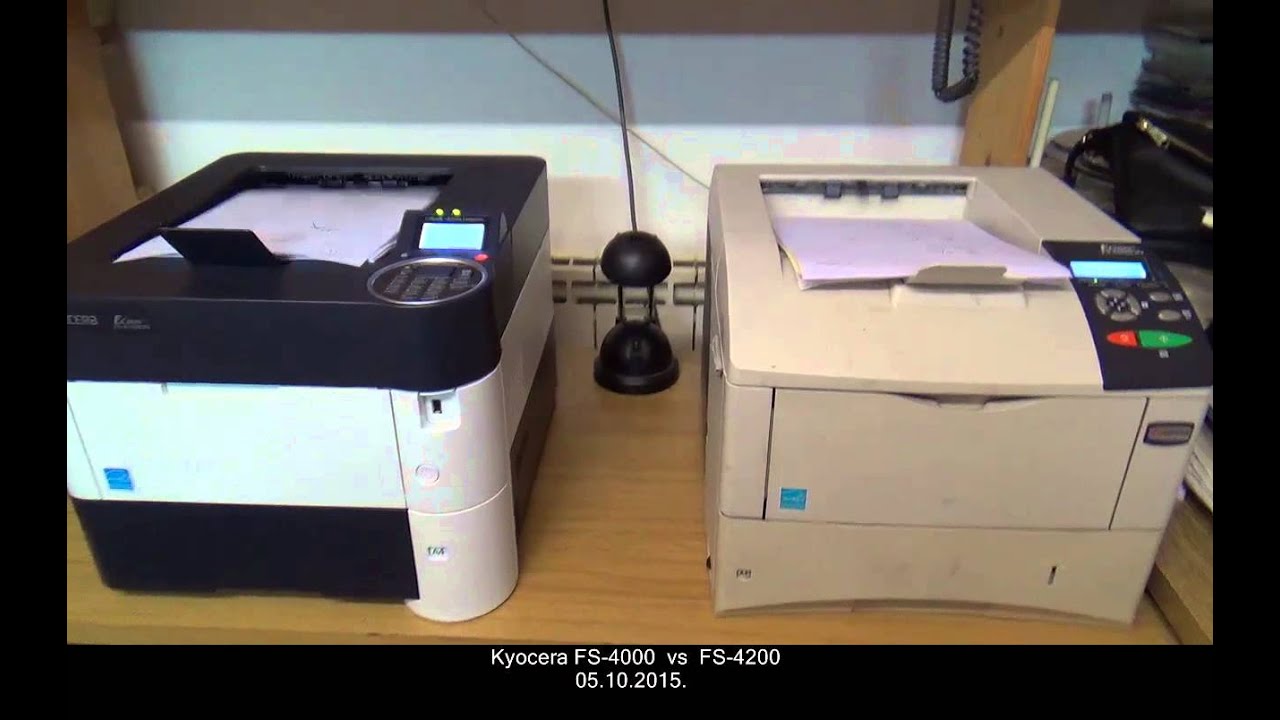 kyocera FS 4200 vs kyocera  FS 4000