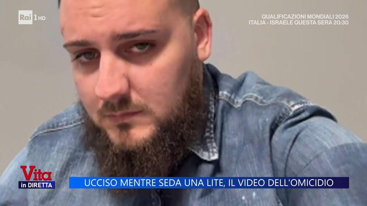 L'omicidio di Paolo Taormina, il video e le parole del padre - Vita in diretta 14/10/2025