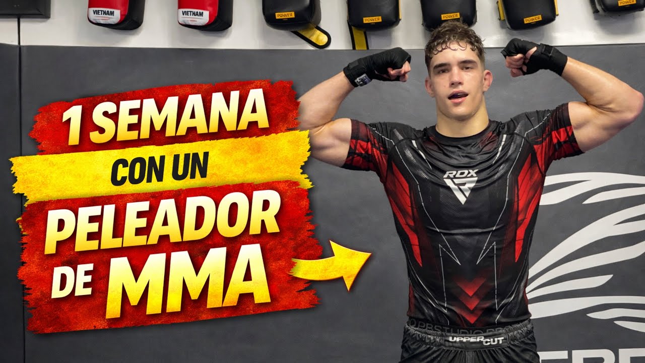 CÓMO ENTRENA UN PELEADOR DE MMA DURANTE UNA SEMANA!!!
