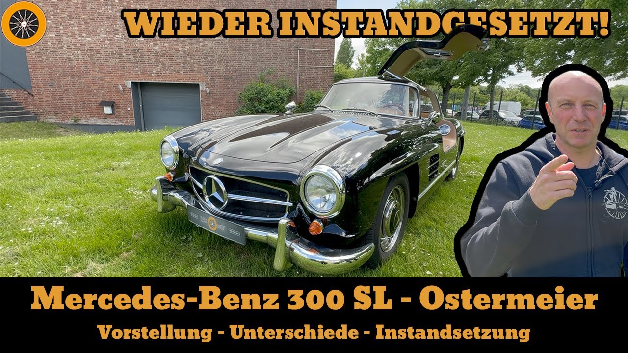 Mercedes-Benz 300 SL Replica - Ostermeier | Restauration | Probefahrt | Vorstellung | Flügeltürer |